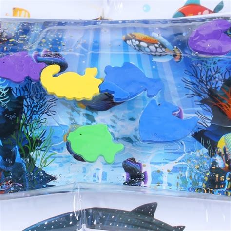 Tummy Time Mat Water Playmat, Early Developmental India | Ubuy