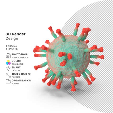 Virus Structure 3d
