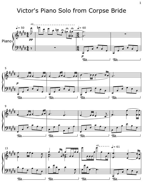 The Corpse Bride Piano 的图像结果