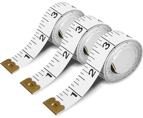 Amazon.com: Tape Measure Body Measuring Tape 3 Pack Soft Fabric ...
