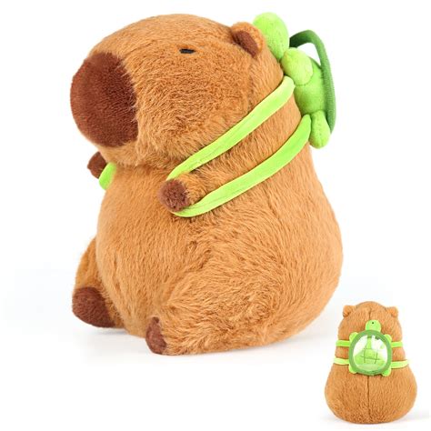 Buy Capybara Plush, Cute Plush Cartoon Capybara Rodent Plush Toy ...