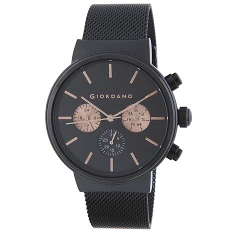 Buy Giordano MultifunctionBlack Dial Men's Watch at Amazon.in