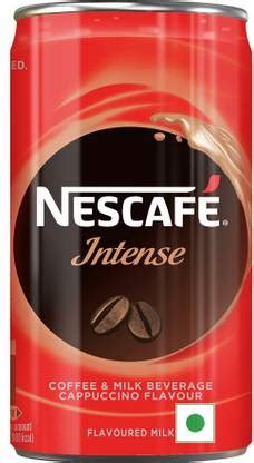 Nescafe Ready to Drink Intense Cold Coffee in a Can Cold Brew Coffee ...