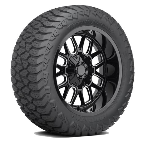 AMP All Terrain Attack Tire, LT 305/55R20 Load E 10 Ply, All Season Traction, Enhanced Control ...