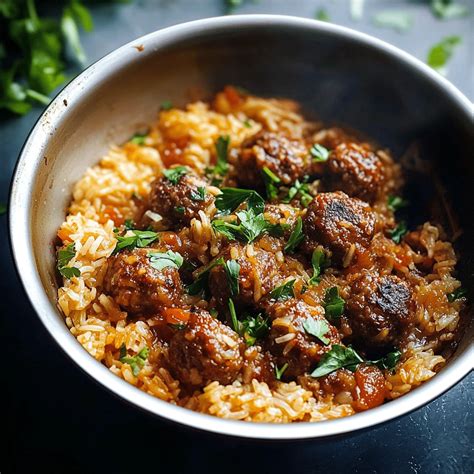 Easy Meatballs and Rice Recipes to Try Now - Tasty Soul Kitchen ...