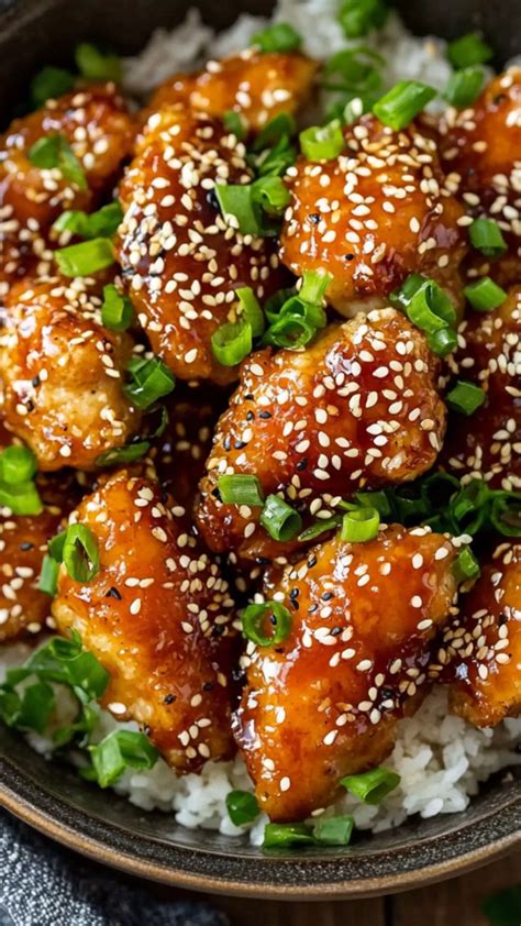 Crispy Honey Sesame Chicken Recipe - Bite Blaze - Bite Blaze