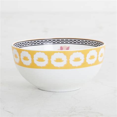 Buy Charlie Cow and Calf Multicolour Printed Katori Bone China - 10 x 4 ...