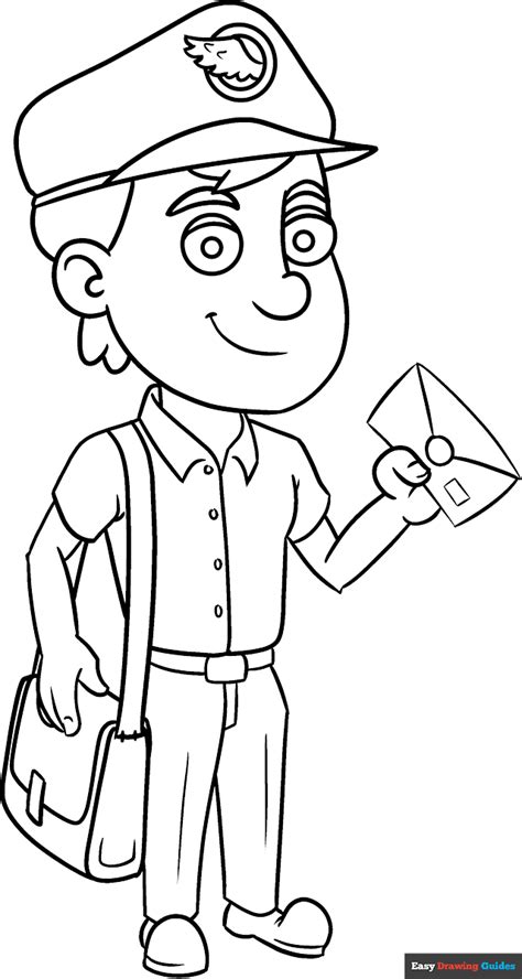 Postman Coloring Pages 的图像结果