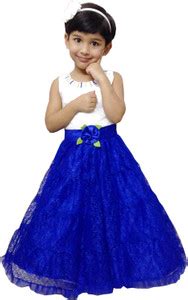 Arnavi Collections Girls Maxi/Full Length Party Dress Price in India ...