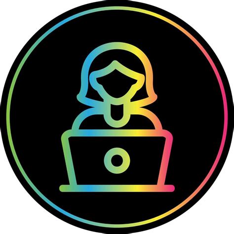 Icon of a Lady Using Computer 的图像结果