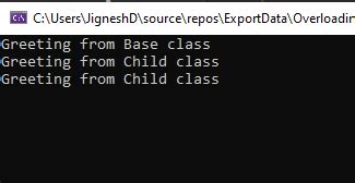 Image result for Difference Between Method Overloading and Method Overriding in Python