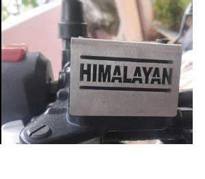 MOTOCARE Stainless Steel Disk Oil Cover for Royal Enfield Himalayan ...