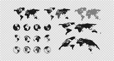 World Map Vector Transparent 的图像结果