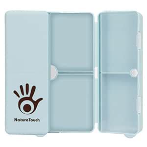 NatureTouch Pill Organizer, 7 Compartments Pill Case, Large Pill Box ...