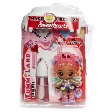 Yummiland Ruby Sweethearts Mini Dolls Lipgloss, Series 2 Doll | The Toy Pool