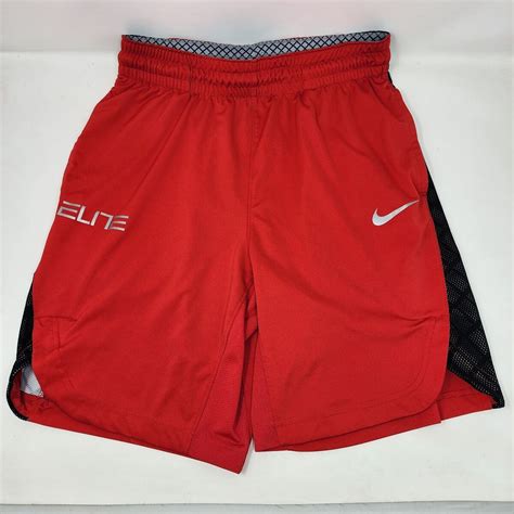 Short Nike Elite Preto E Vermelho Kit Flamengo Mini Craque Infantil