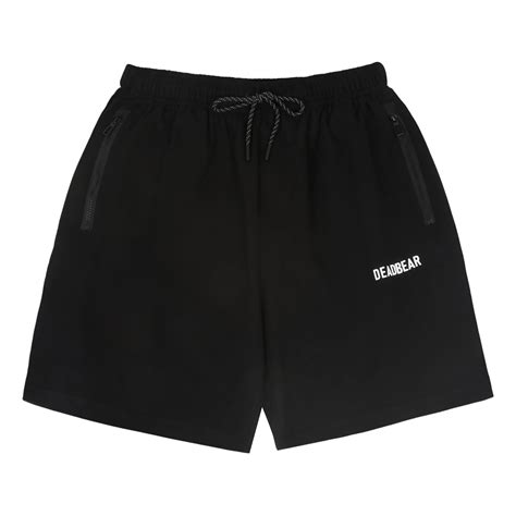 Basic Black Shorts – DEADBEAR INDIA