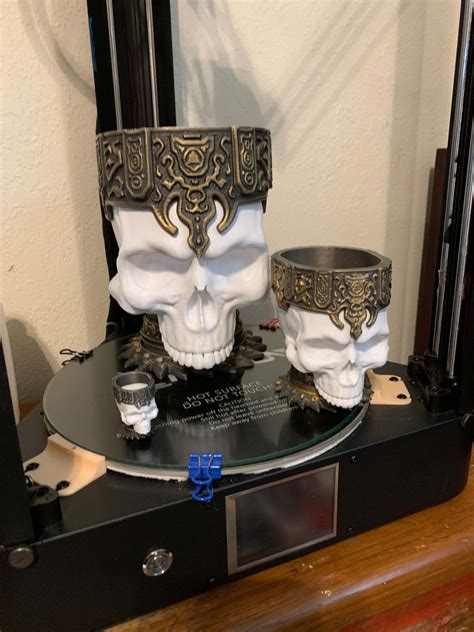 3D print Skull Candy Dish・Cults