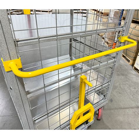 Heavy-Duty Narrow Aisle Cage Cart | National Cart
