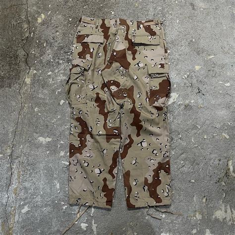 Dead Stock!!83s US ARMY BDU chocolate chip camouflage cargo pants ...