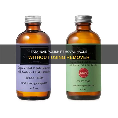 Easy Nail Polish Removal Hacks Without Using Remover | Nailicy