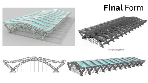 Design of an Airport Terminal using Steel | CEPT - Portfolio