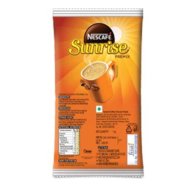 Nescafé Sunrise Premix Instant Coffee Pack | Nestle Professional