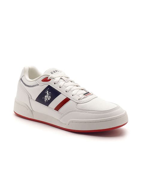 Buy Men Men Luis Colourblocked Sneakers White|U.S. Polo Assn. India