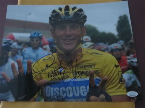 Lance Armstrong Autographed Memorabilia | Signed Photo, Jersey ...
