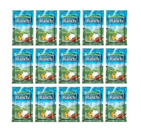 Amazon.com : Hidden Valley Ranch Dressing - Bundle of 15 Packets ...