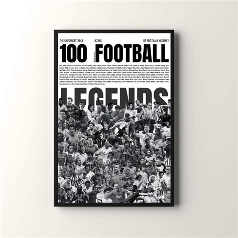 100 Football Legends — The Icons of the Game – Vault51