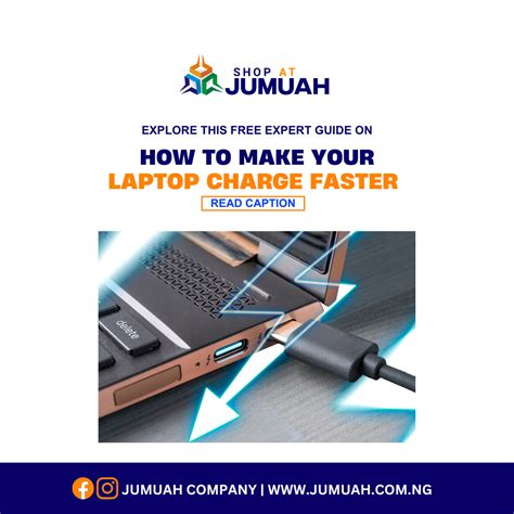 How to Make Your Laptop Charge Faster - 9 Simple Ways By Jumuah Stores