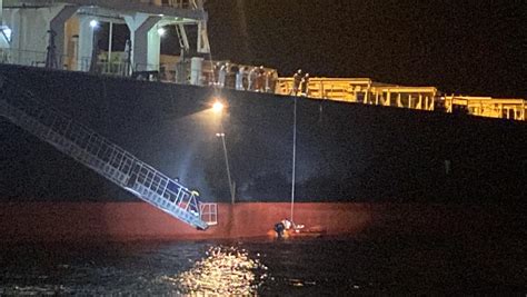 Coast Guard conducts medical evacuation of Indian crew onboard Liberia ...