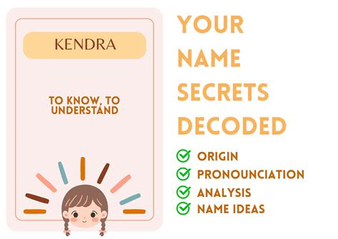Kendra - Girl Name Meaning and Pronunciation