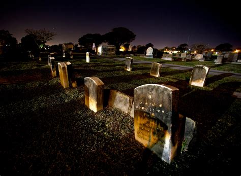 Graveyards At Night