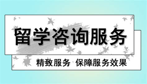 留学申请留学咨询机构宣传招生海报_图片模板素材-稿定设计