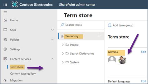 Managed Metadata 的图像结果