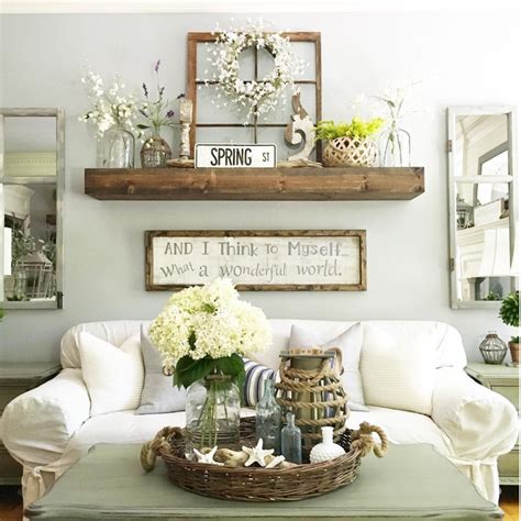 rustic wall decor for living room