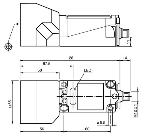 Inductive sensor NJ40+U1+E2-V1