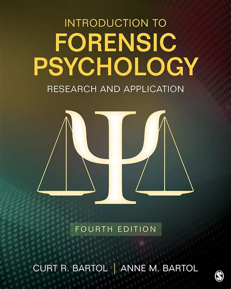 Amazon.com: Introduction to Forensic Psychology: Research and Application: 9781483365312: Bartol ...