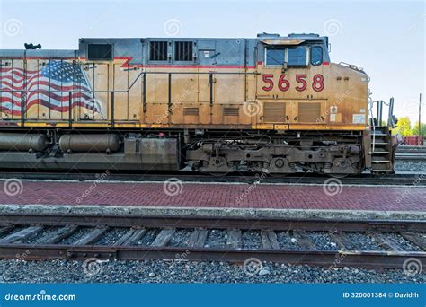 La Grande, Oregon, USA - May 11, 2024: the Front of Union Pacific ...
