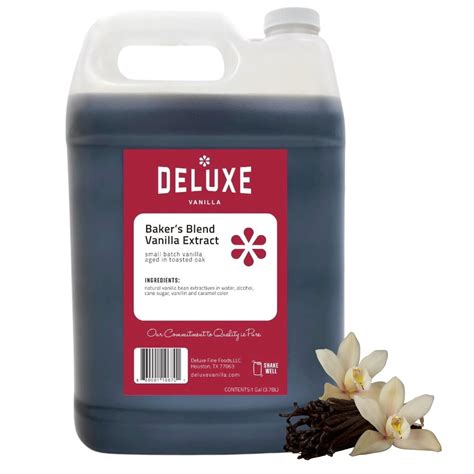 Bulk Deluxe Vanilla Bakers Blend Extract - 1 Gallon Philippines | Ubuy