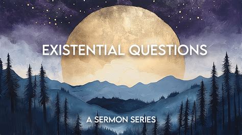 Higher Meaning – Existential Questions - Church of Christ on Fishinger Rd.