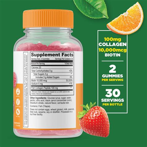 Lifeable - Collagen and Biotin - 60 Gummies | GNC