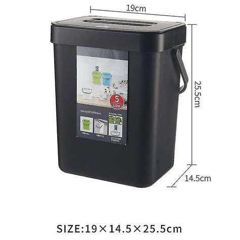 Target Black Kitchen Trash Can at Merrill Lavallee blog