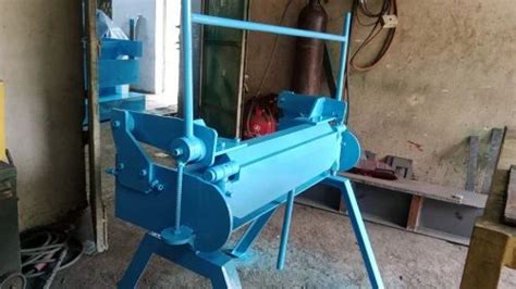 Manual Sheet Metal Bending Machine - Tin Smith Bench Folder Machine ...