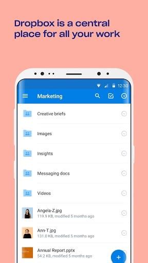 Image result for Dropbox Android