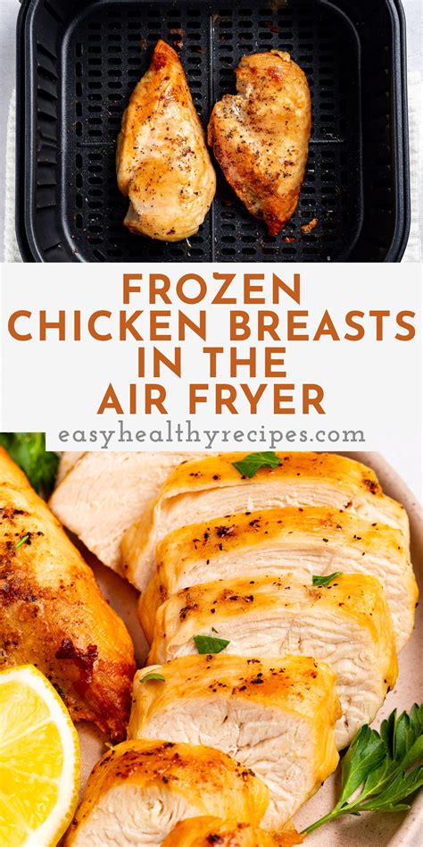 Frozen chicken breast in the air fryer – Artofit