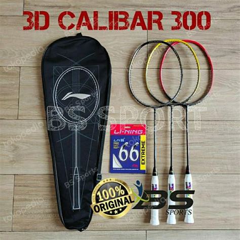 Jual RAKET BADMINTON LINING 3D CALIBAR 300 BOOST INSTINCT ORIGINAL ...