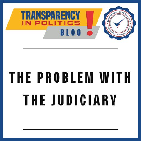The problem with the judiciary - Political
